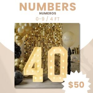 Numbers (for Decor)